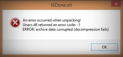 Unarc dll returned an error code. Unarc.dll. Ошибка an Error occurred when Unpacking Unarc.dll Returned an Error code -1. Error Unarc dll 12. ISDONE dll Error 6.